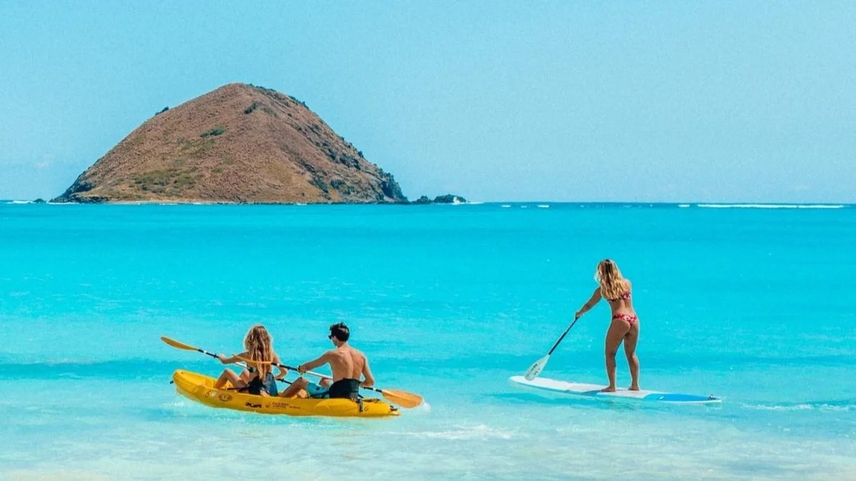 Best Beaches For Stand Up Paddleboarding on Oahu — Kailua Beach